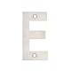 ZOO Hardware Letters 75mm - Satin Stainless Steel