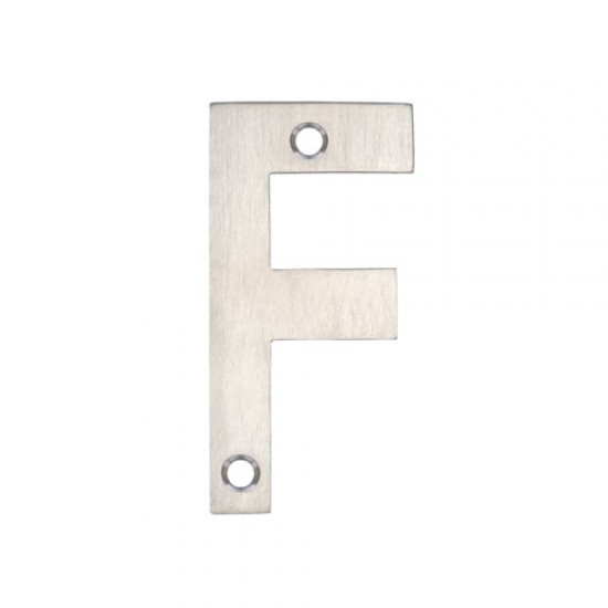 ZOO Hardware Letters 75mm - Satin Stainless Steel