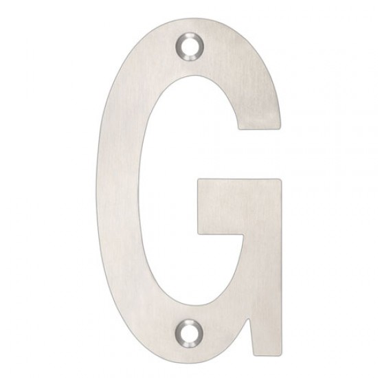 ZOO Hardware Letters 102mm - Satin Stainless Steel