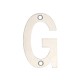 ZOO Hardware Letters 75mm - Satin Stainless Steel