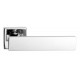 Holly Lever Handle on Square Rose by DND Martinelli