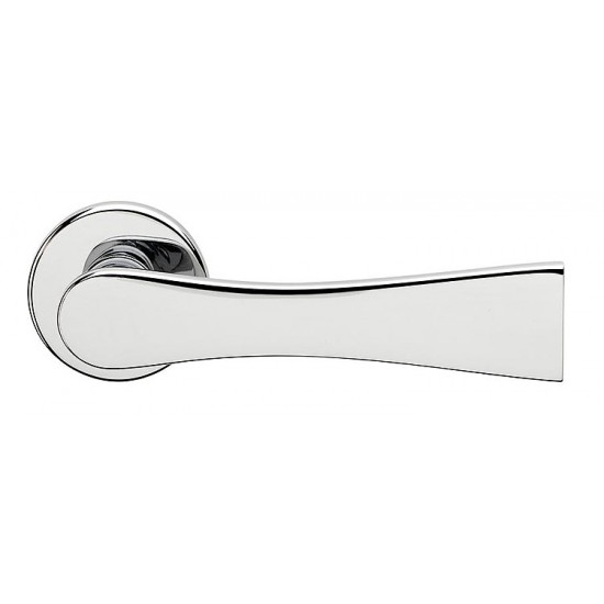 Nice Lever Handle on Round Rose by DND Martinelli