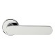 Short Lever Handle on Round Rose by DND Martinelli