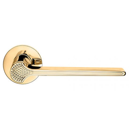 DND by Martinelli Ginkgo Biloba Lever Door Handle