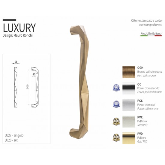 Luxury Pull Handle by DND Martinelli