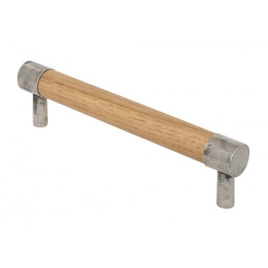 Finesse Design Milton Bar Handle in Oak and Pewter