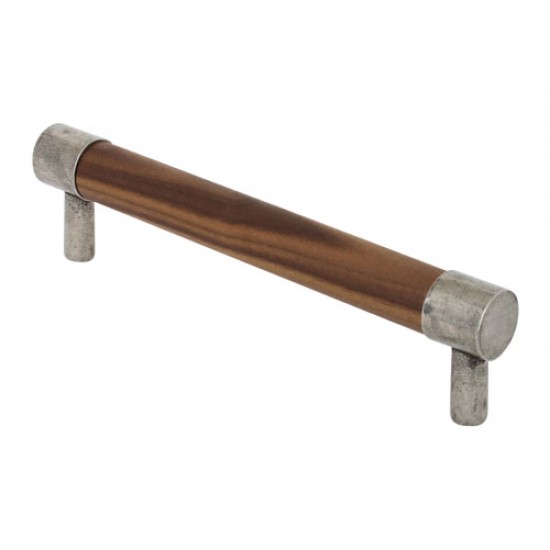 Finesse Design Milton Bar Handle in American Black Walnut and Pewter