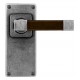 Finesse Design Eden Range Door Handle on a Back Plate in Pewter