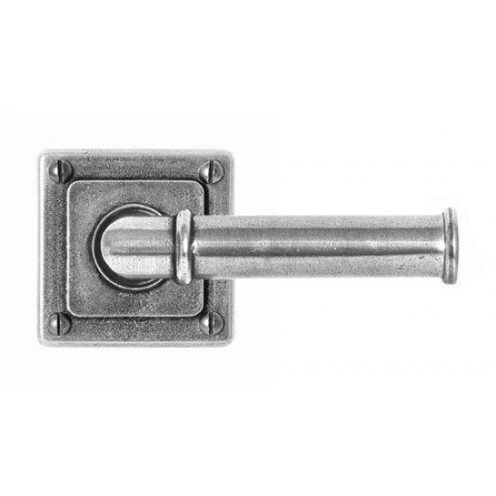 Finesse Design Wexford Range Door Handle on a Square Rose in Pewter