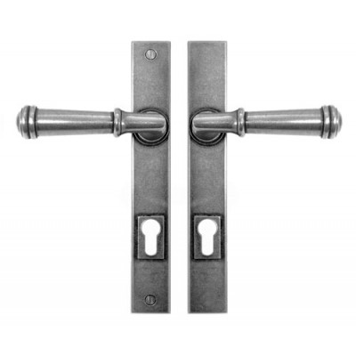 Finesse Design Durham Multipoint Entry Door Handle in Pewter