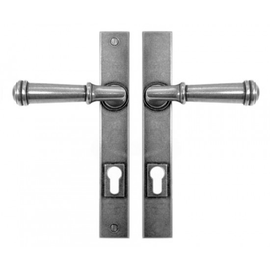 Finesse Design Durham Multipoint Entry Door Handle in Pewter