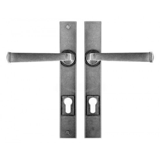 Finesse Design Allendale Multipoint Entry Door Handle in Pewter