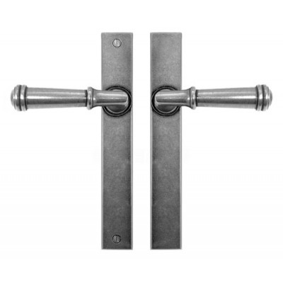 Finesse Design Durham Multipoint Passage Door Handle in Pewter