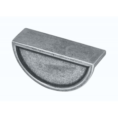 Finesse Design Fossey Cabinet Cup Handle in Pewter