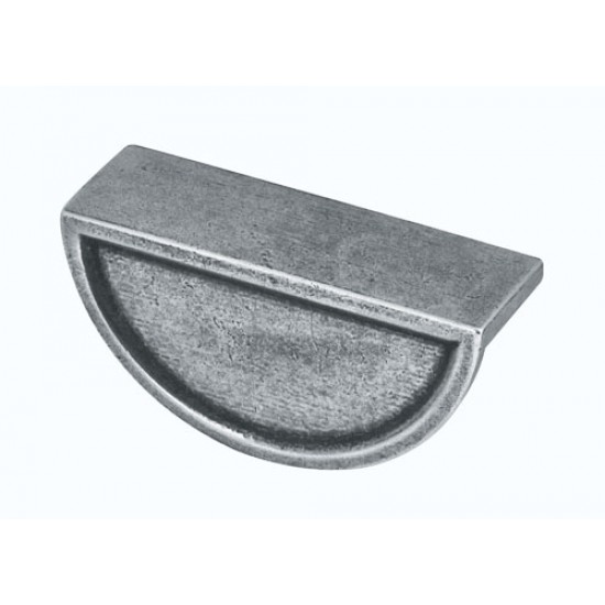 Finesse Design Fossey Cabinet Cup Handle in Pewter