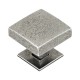 Finesse Design Healey Cabinet Knob in Pewter