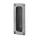 Finesse Design Flush Door Pull in Pewter