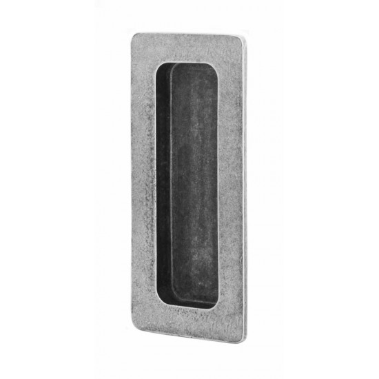 Finesse Design Flush Door Pull in Pewter