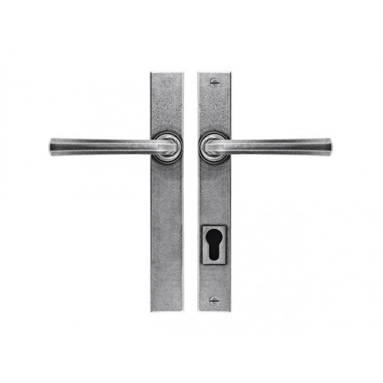 Finesse Design Tunstall Multipoint Patio Door Handle in Pewter