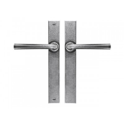 Finesse Design Tunstall Multipoint Passage Door Handle in Pewter