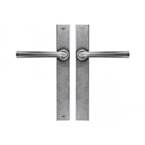 Finesse Design Tunstall Multipoint Passage Door Handle in Pewter