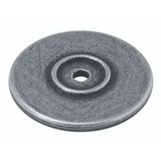 Finesse Design PBP008 Cabinet Knob Backplate in Pewter