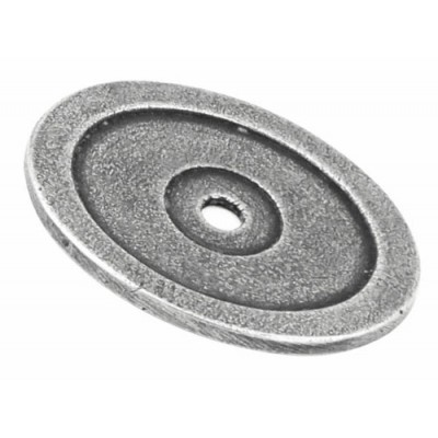 Finesse Design PBP012 Cabinet Knob Backplate in Pewter