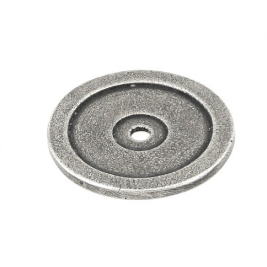 Finesse Design PBP014 Cabinet Knob Backplate in Pewter