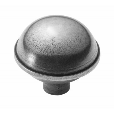 Finesse Design Dome Cabinet Knob in Pewter