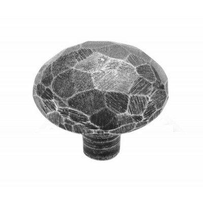 Finesse Design Facet Cabinet Knob in Pewter