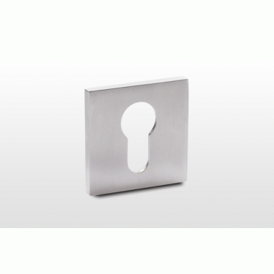 Square  Concealed Keyhole Escutcheon