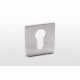 Square  Concealed Keyhole Escutcheon