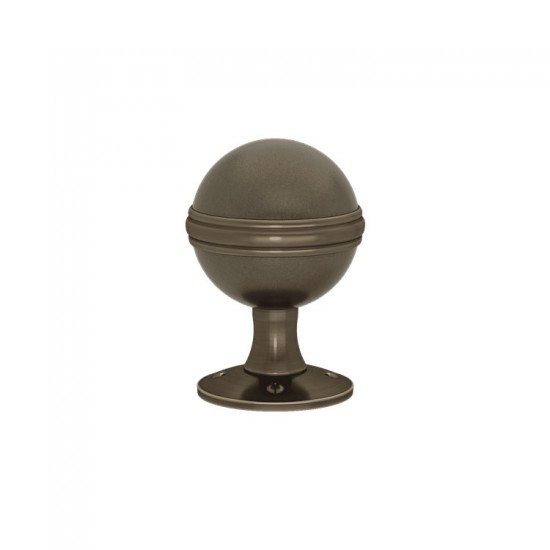 D6633 Saturn Turnstyle door knob In Combination Amalfine on Round Rose