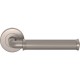 Norton Pipe Solid Door Handle on Round Rose