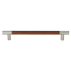 Turnstyle Designs Leather Barrel Cabinet Pull Handle