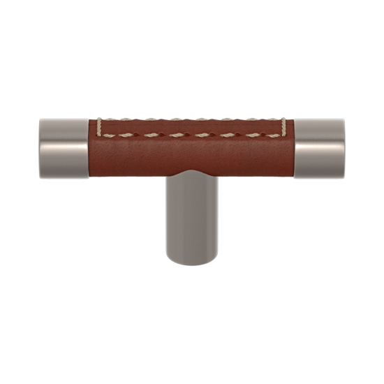 Turnstyle Designs Leather Stitched Barrel T-Bar