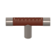 Turnstyle Designs Leather Stitched Barrel T-Bar