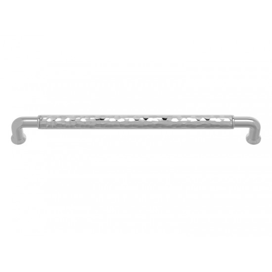 Turnstyle Designs Hammered Solid 16mm Goose Neck Barrel Cabinet Pull Handle