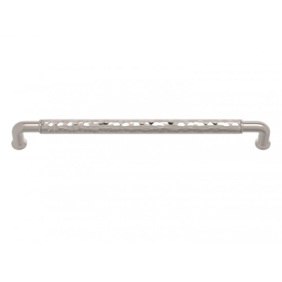 Turnstyle Designs Hammered Solid 16mm Goose Neck Barrel Cabinet Pull Handle