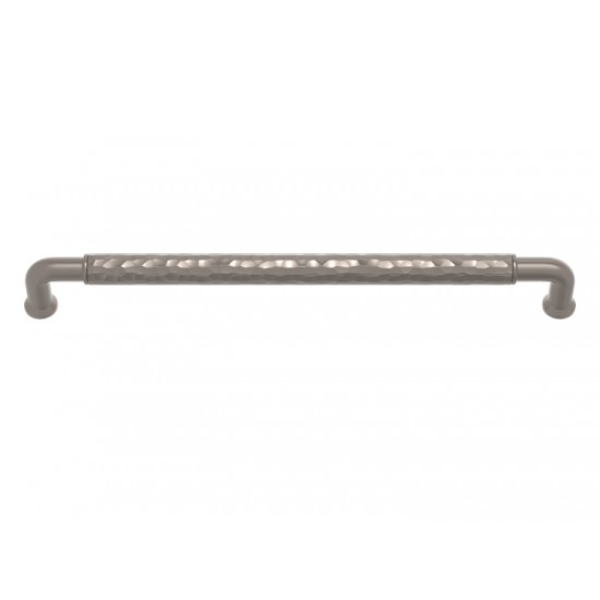 Turnstyle Designs Hammered Solid 16mm Goose Neck Barrel Cabinet Pull Handle