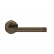 Solid Hammered Three Part Barrel Lever Handle