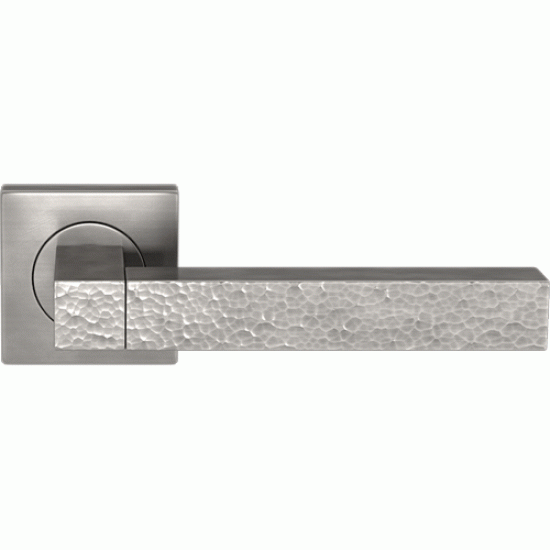 Solid Hammered Square Handle