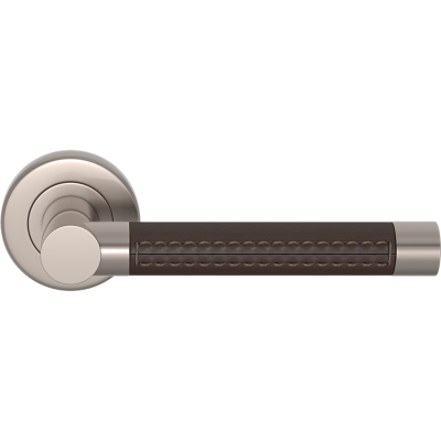 Contemporary Lever Handles on a Rose 