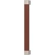 Turnstyle Designs Recess Leather Door Pulls Square Long (Stitch In) - 225mm