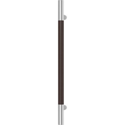 Turnstyle Designs Recess Leather Door Pulls Slim Barrel (Stitch In) - 400mm