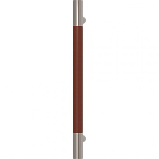 Turnstyle Designs Recess Leather Door Pulls Barrel (Stitch In) - 300mm