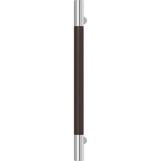 Turnstyle Designs Recess Leather Door Pulls Barrel (Stitch In) - 400mm