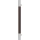 Turnstyle Designs Recess Leather Door Pulls Barrel (Stitch In) - 400mm