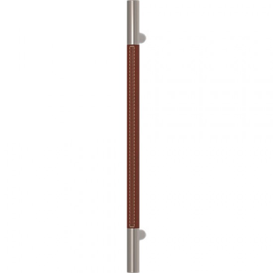 Turnstyle Designs Recess Leather Pulls Slim Barrel (Stitch Out) - 300mm