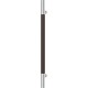 Turnstyle Designs Recess Leather Pulls Slim Barrel (Stitch Out) - 400mm